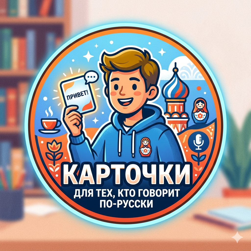 Карточки для тех, кто говорит по-русски